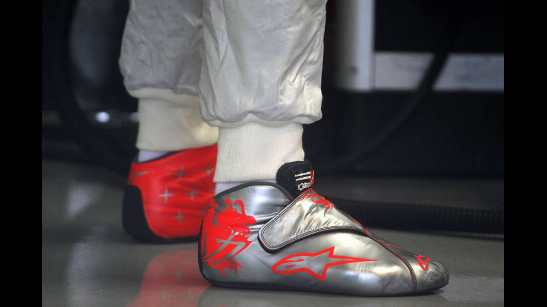 Schuhe von Michael Schumacher