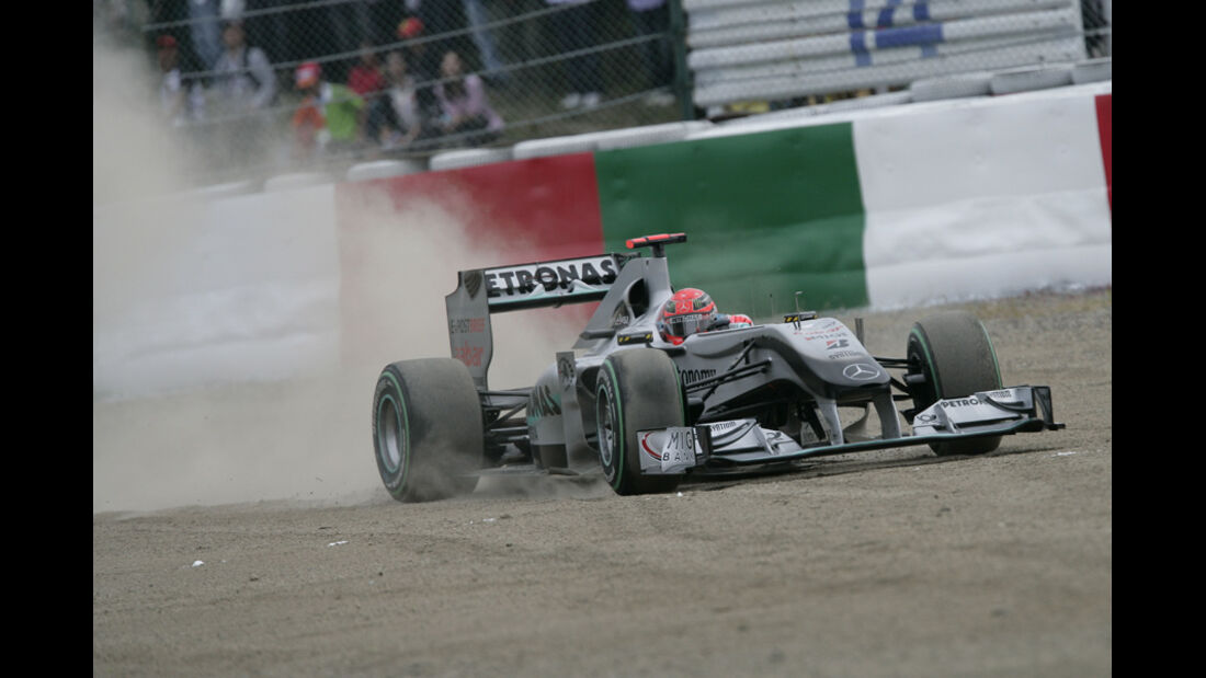Schumacher Crash GP Japan