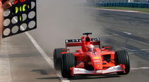 Schumacher - Ferrari - GP Ungarn 2001