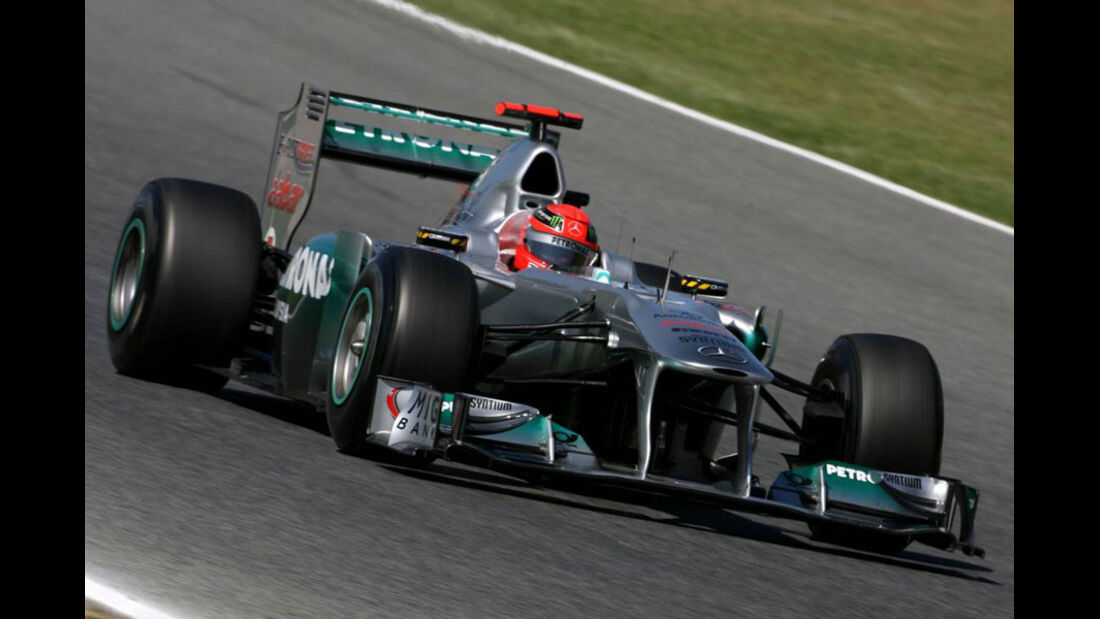 Schumacher GP Spanien 2011