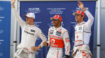 Schumacher, Hamilton & Button - GP Malaysia - 24. März 2012