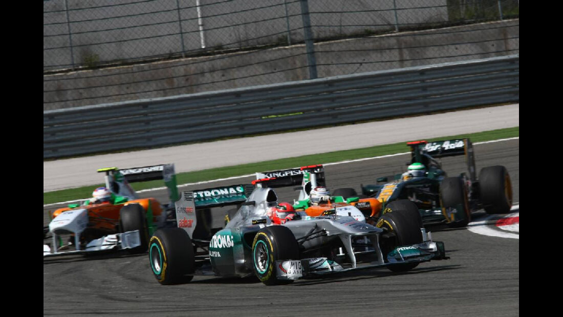 Schumacher Impressionen GP Türkei 2011