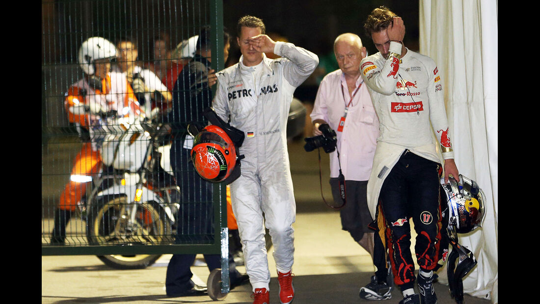 Schumacher & Vergne - GP Singapur 2012