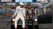 Schumacher & Vettel GP Australien 2012
