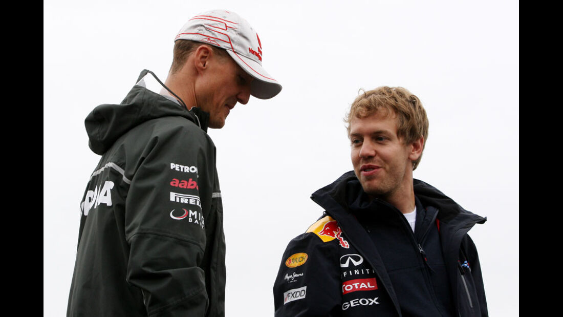 Schumi & Vettel GP Kanada 2011