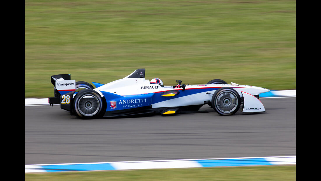 Scott Speed - Formel E-Test - Donington - 07/2014