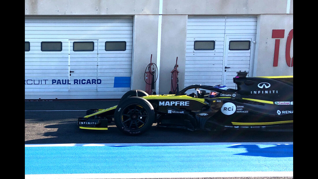 Screenshot - Pirelli - 18 Zoll - F1-Reifen - Test - Paul Ricard - 12. September 2019