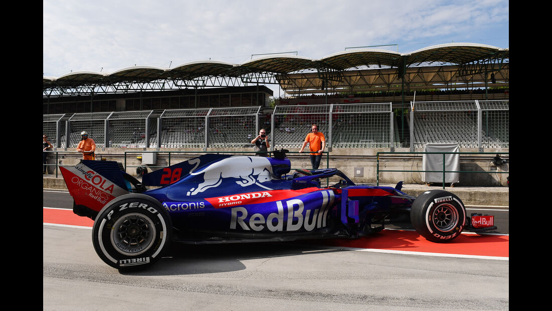 Sean Gelael - Toro Rosso - F1-Test - Budapest - 1. August 2018