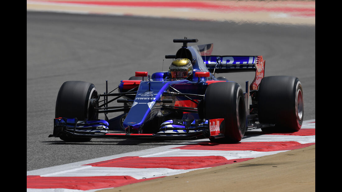 Sean Gelael - Toro Rosso - Formel 1 - Testfahrten - Bahrain International Circuit - Dienstag - 18.4.2017