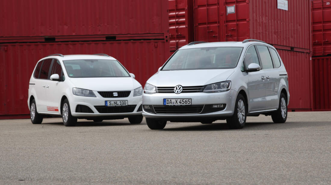 Seat Alhambra oder VW Sharan Welcher Van ist der bessere Kauf? auto