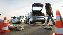 Seat León 1.4 TSI, VW Golf 1.4 TSI, Testaufbau