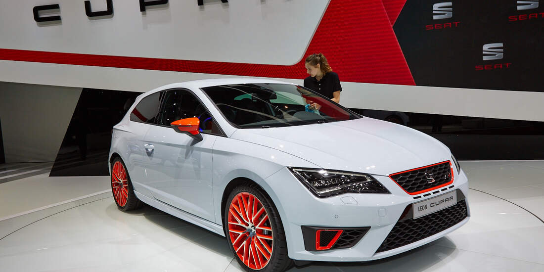 Seat Leon Cupra, Genfer Autosalon, Messe 2014