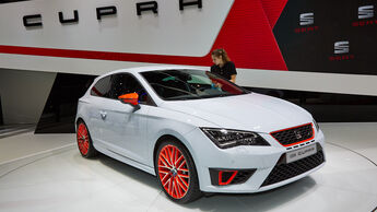 Seat Leon Cupra, Genfer Autosalon, Messe 2014