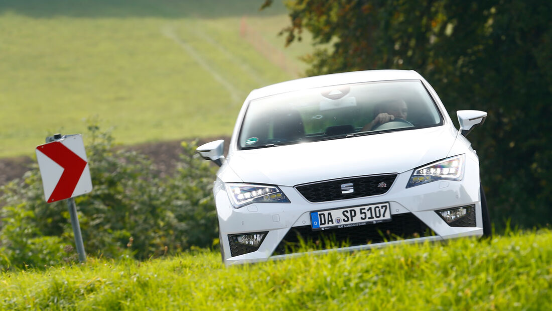 Seat Leon FR 2.0 TDI, Frontansicht