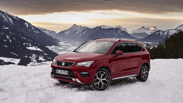 Seat Ateca Fr Und Seat Leon St Cupra Action In Den Alpen Auto Motor Und Sport