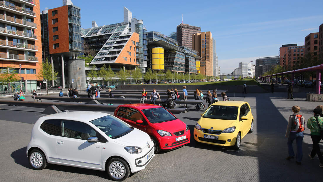 Seat MII, VW UP, Skoda Citigo