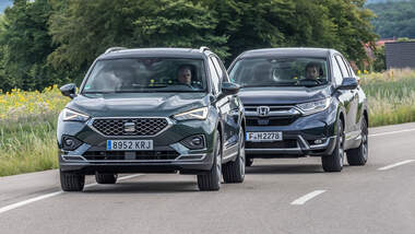 Seat Tarraco, Honda CR-V, Exterieur