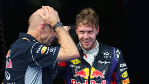 Sebastian Vettel Adrian Newey GP Malaysia 2013