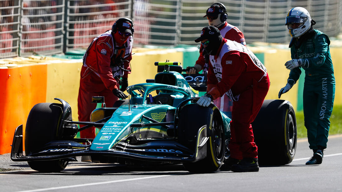 Sebastian Vettel - Aston Martin - Formel 1  - GP Australien - 8. April 2022