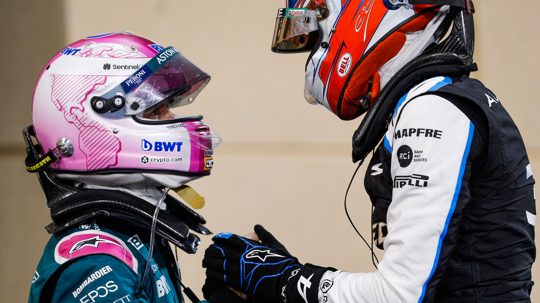 Sebastian Vettel - Aston Martin - Formel 1 - GP Bahrain 2021 - Rennen 