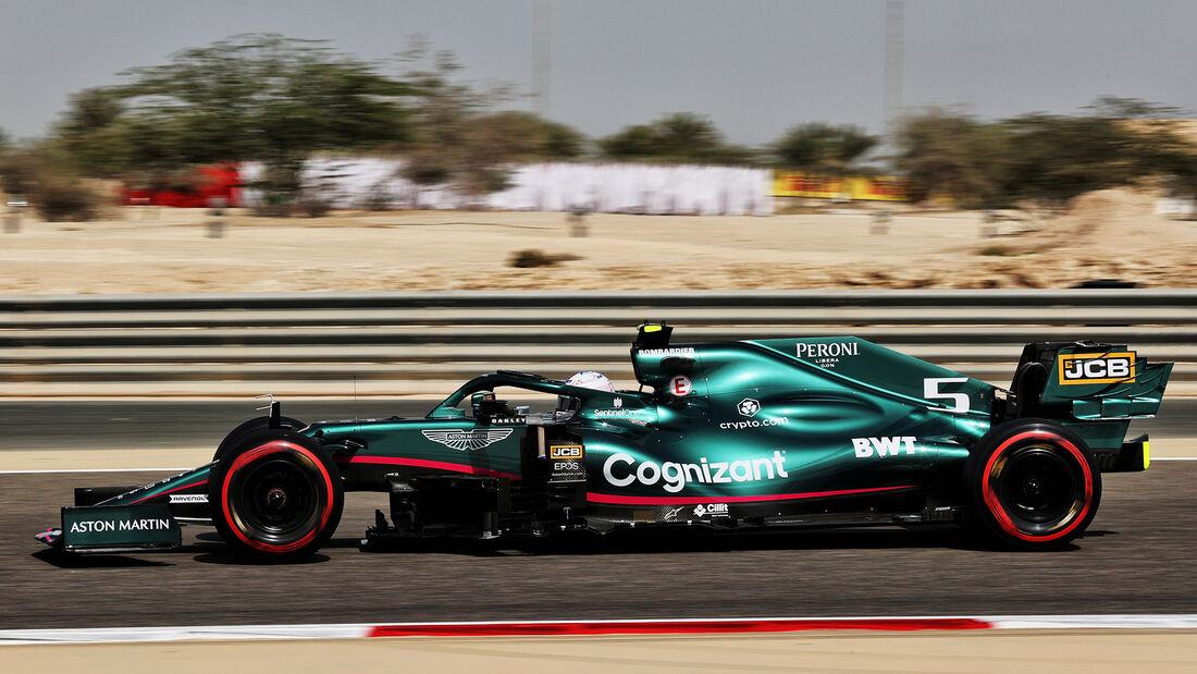 Sebastian Vettel - Aston Martin - Formel 1 - GP Bahrain - Freitag - 26.3.2021