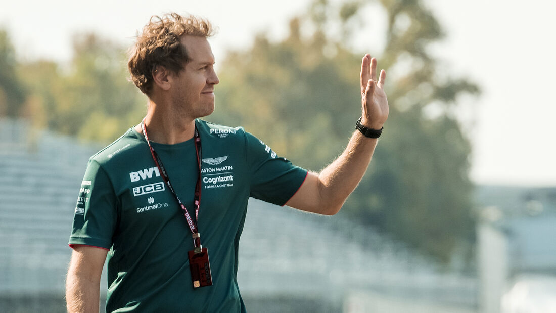 Sebastian Vettel - Aston Martin - Formel 1 - GP Italien - Monza - 9. September  2021