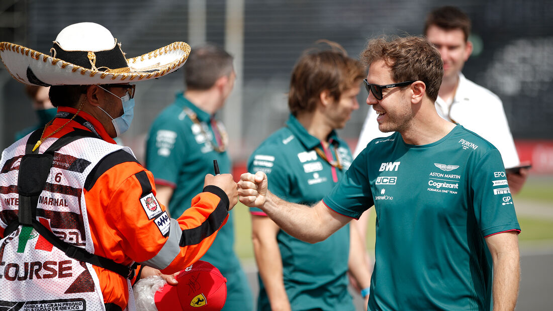Sebastian Vettel - Aston Martin - Formel 1 - GP Mexiko - 4. November 2021