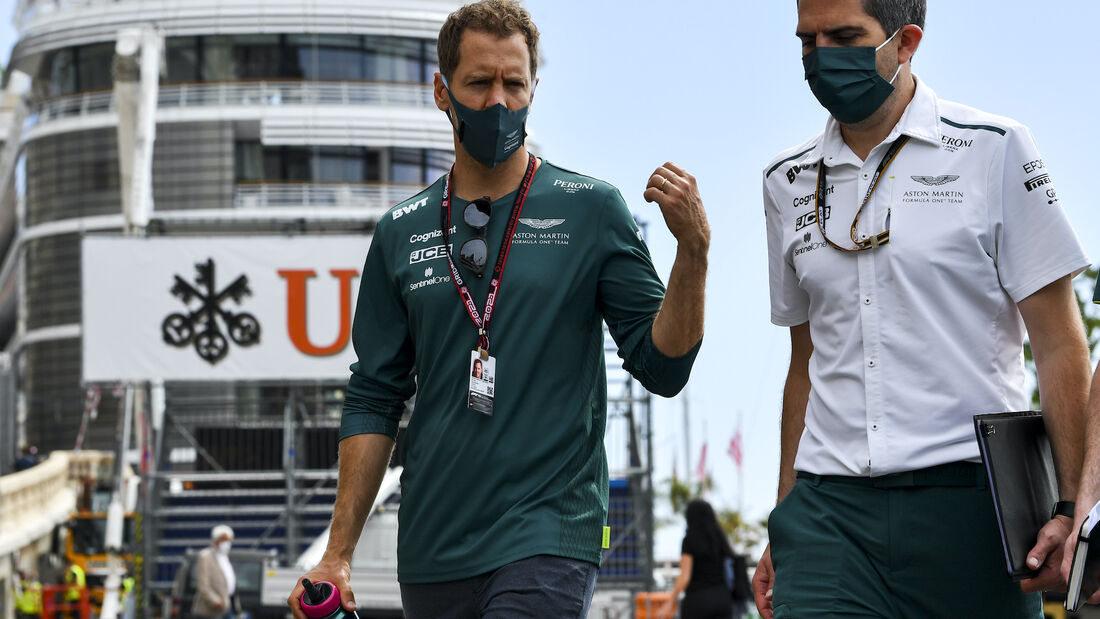 Sebastian Vettel - Aston Martin - Formel 1 - GP Monaco - 19. Mai 2021
