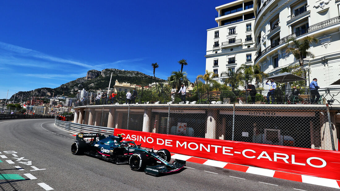 Sebastian Vettel - Aston Martin - Formel 1 - GP Monaco - 20. Mai 2021