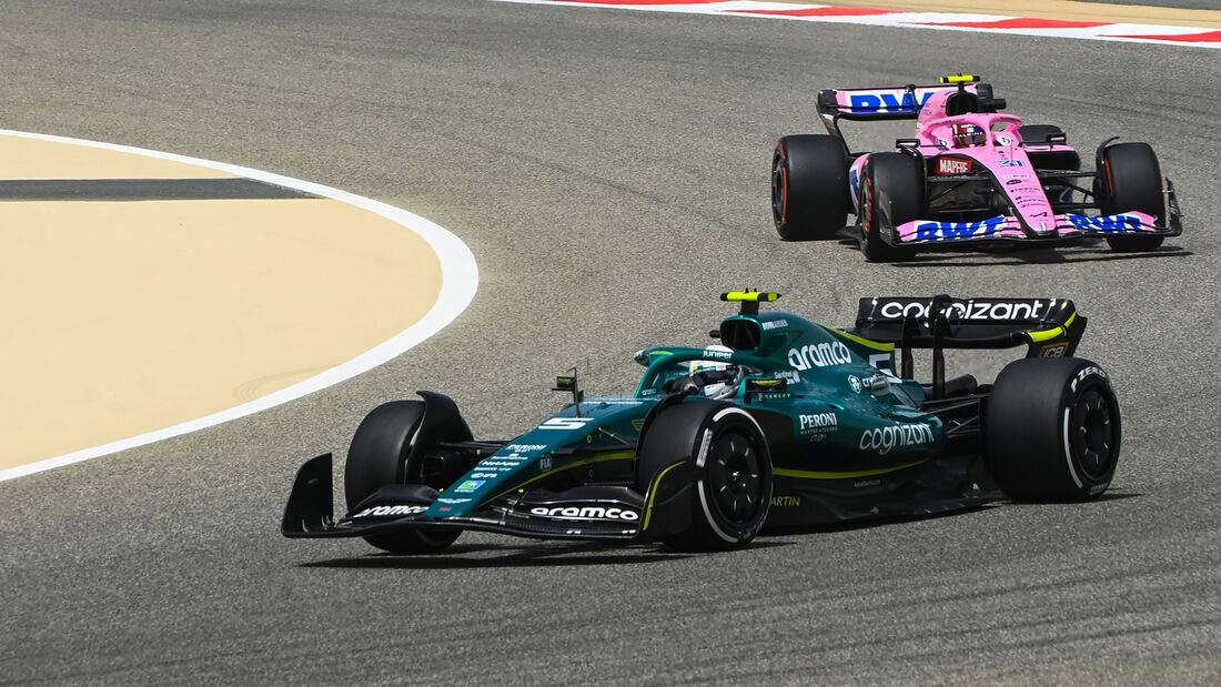 Sebastian Vettel - Aston Martin - Formel 1 - Test - Bahrain - 11. März 2022