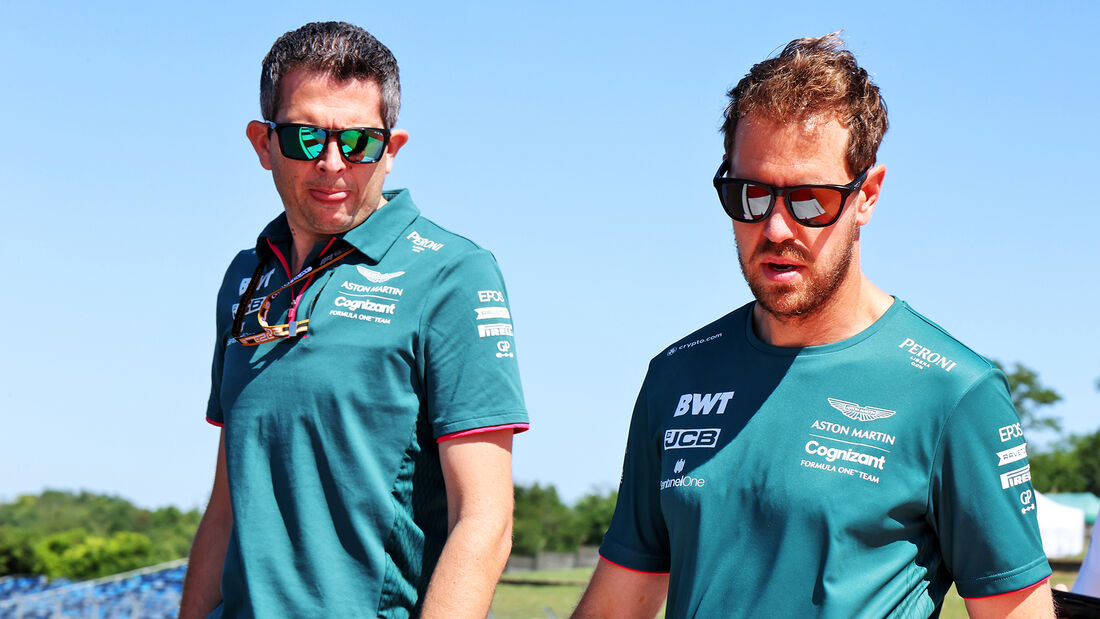 Sebastian Vettel - Aston Martin - GP Ungarn - Budapest - Donnerstag - 29. Juli 2021