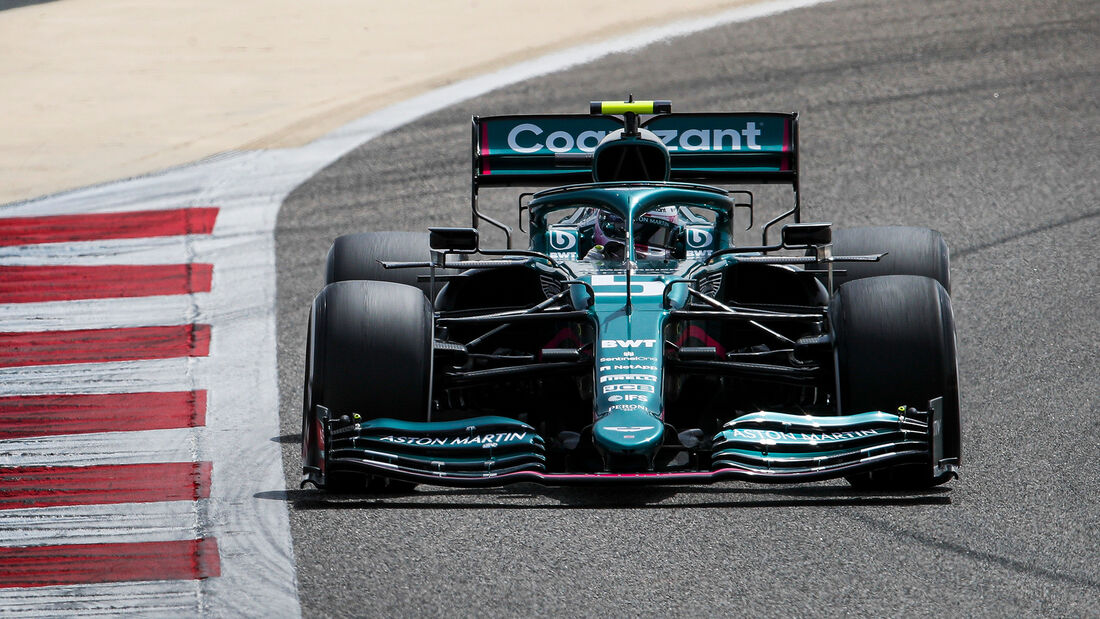Sebastian Vettel - Aston Martin - Test - Formel 1 - Bahrain - 12. März 2021