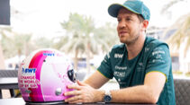 Sebastian Vettel - Aston Martin - Test - Formel 1 - Bahrain - 12. März 2021