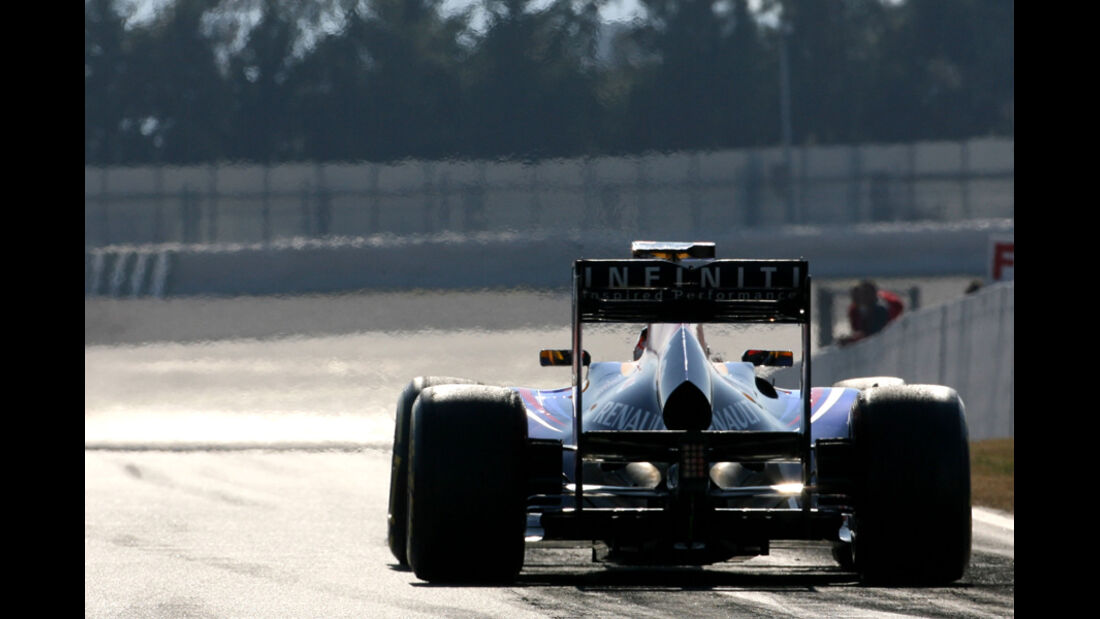 Sebastian Vettel Barcelona F1-Test 2012