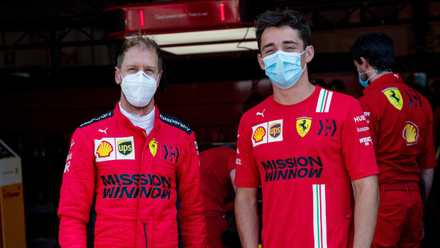 Sebastian Vettel & Charles Leclerc - Ferrari - Test - Mugello - 2020