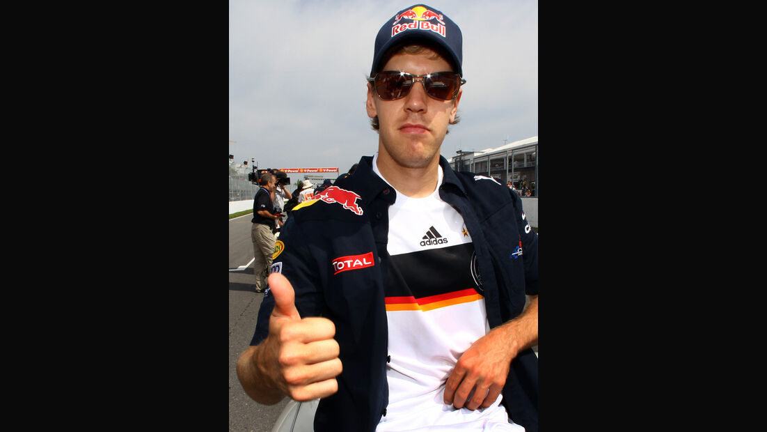 Sebastian Vettel F1 Fun Pics 2012