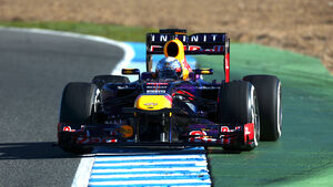 Sebastian Vettel F1 Test Jerez