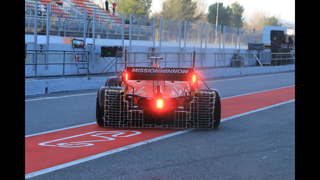Sebastian Vettel - Ferrari - Barcelona - F1-Test - 18. Februar 2019