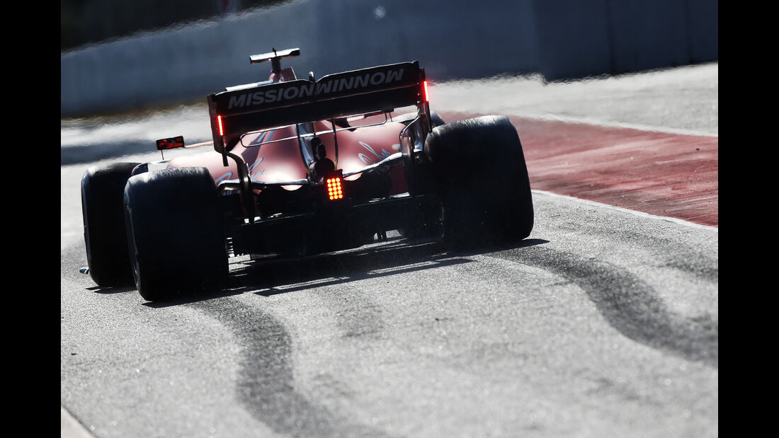 Sebastian Vettel - Ferrari - Barcelona - F1-Test - 18. Februar 2019