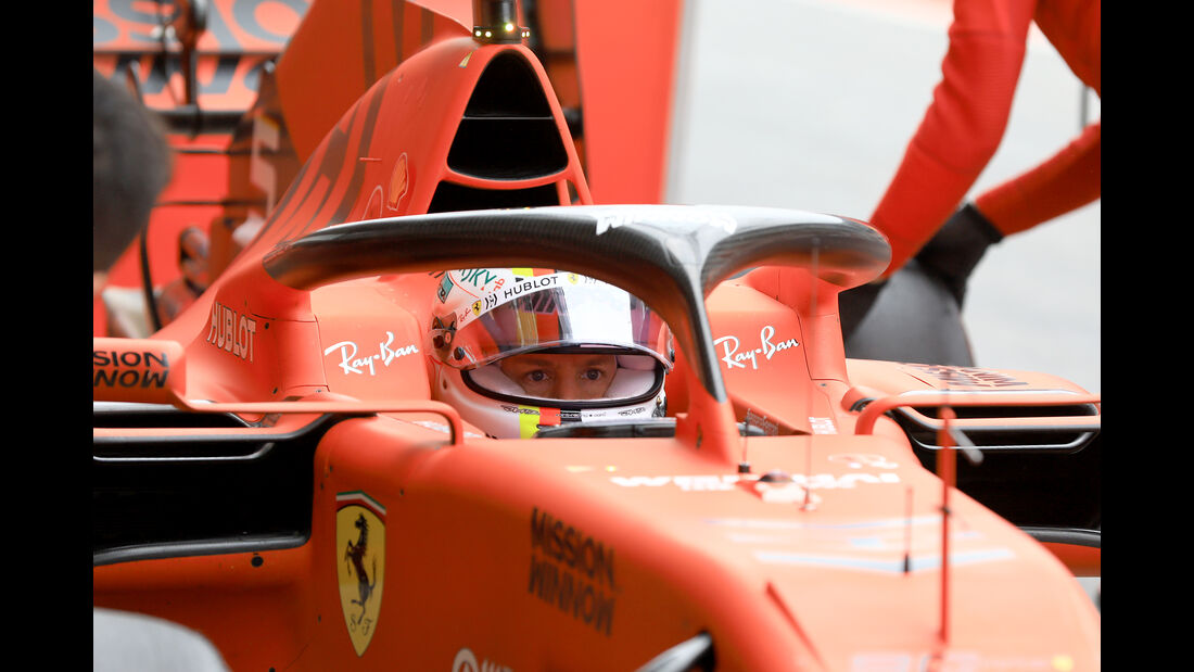 Sebastian Vettel - Ferrari - Barcelona - F1-Test - 20. Februar 2019