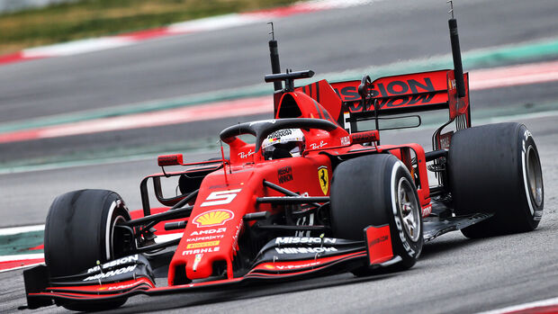 Sebastian Vettel - Ferrari - Barcelona - F1-Test - 20. Februar 2019