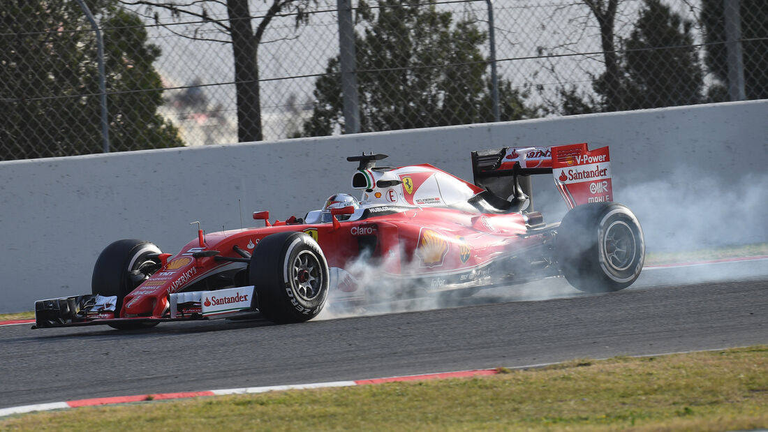 Sebastian Vettel - Ferrari - Barcelona - F1-Test - 2016