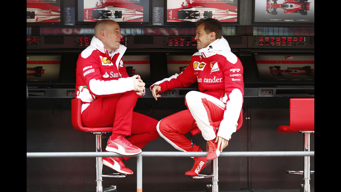 Sebastian Vettel - Ferrari - Barcelona - F1-Test - 2016