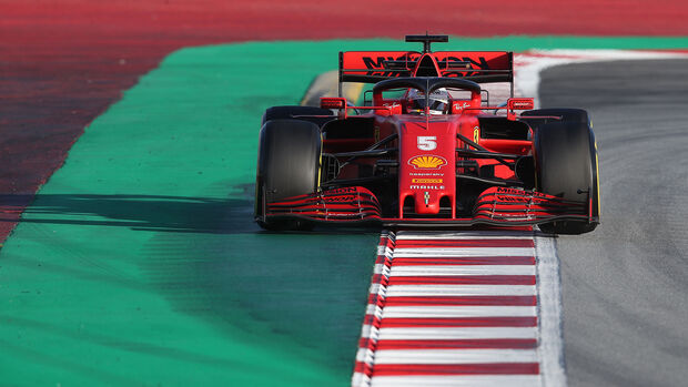 Sebastian Vettel - Ferrari - Barcelona F1-Test - 2020
