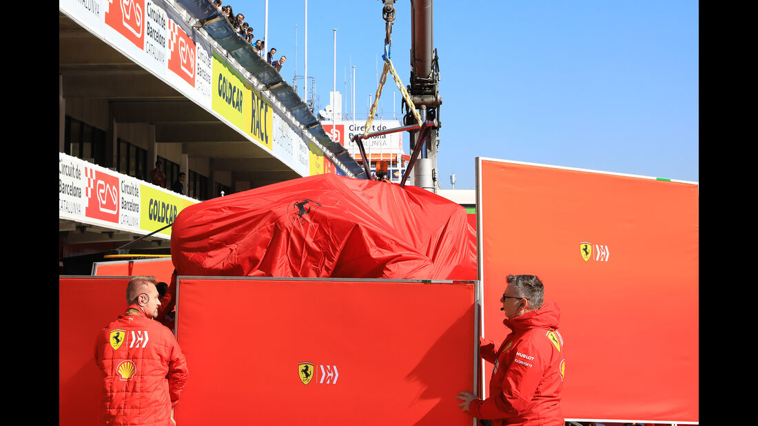Sebastian Vettel - Ferrari - Barcelona - F1-Test - 27. Februar 2019