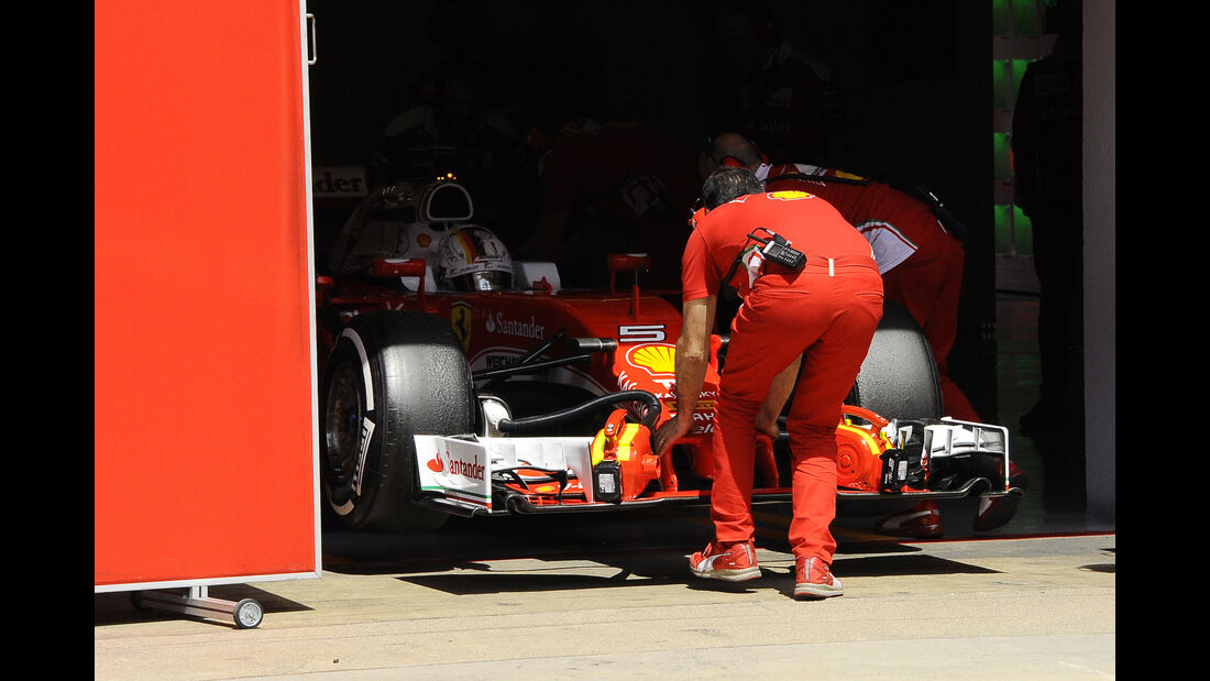 Sebastian Vettel - Ferrari - Barcelona-Test - 17. Mai 2016