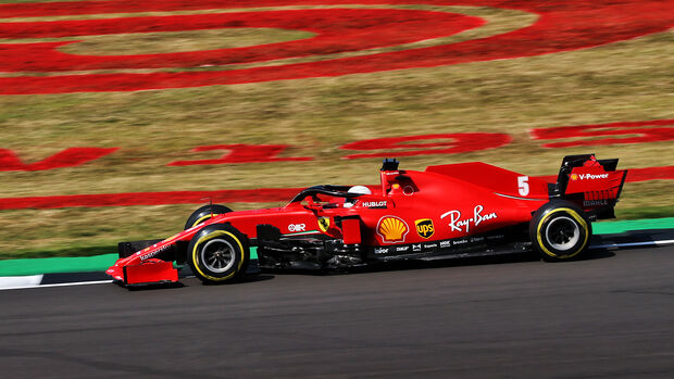 Sebastian Vettel - Ferrari - F1 70 Jahre Grand Prix - Silverstone