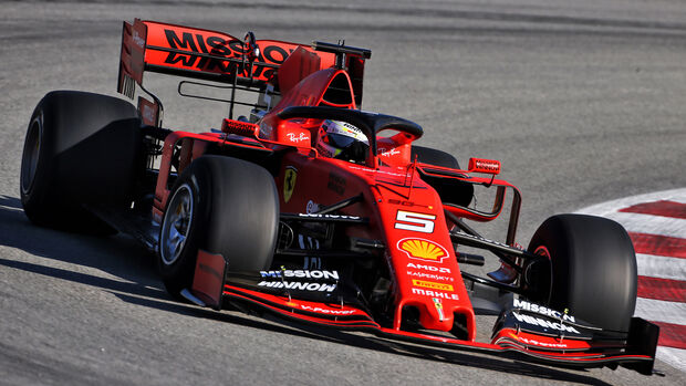 Sebastian Vettel - Ferrari - F1-Test - Barcelona  - 14. Mai 2019