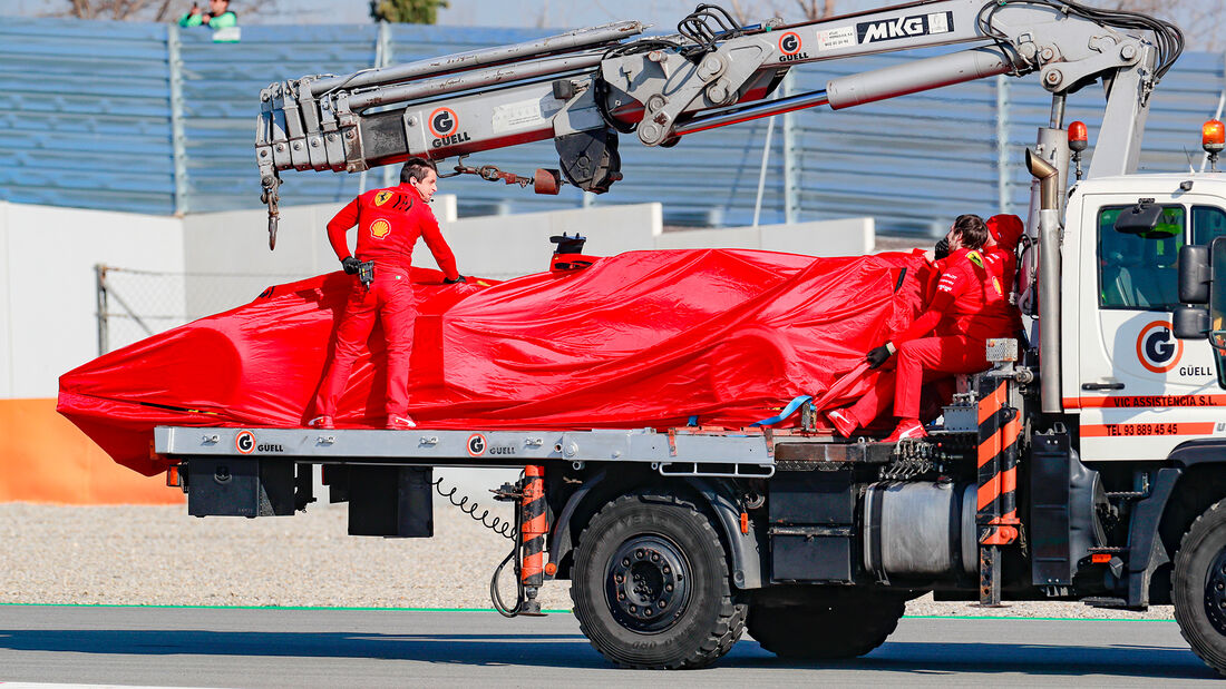 Sebastian Vettel - Ferrari - F1-Test - Barcelona - 21. Februar 2020