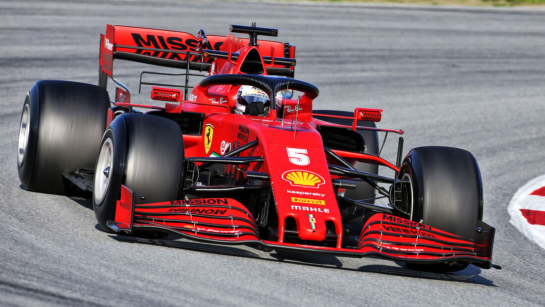 Sebastian Vettel - Ferrari - F1-Test - Barcelona - 26. Februar 2020